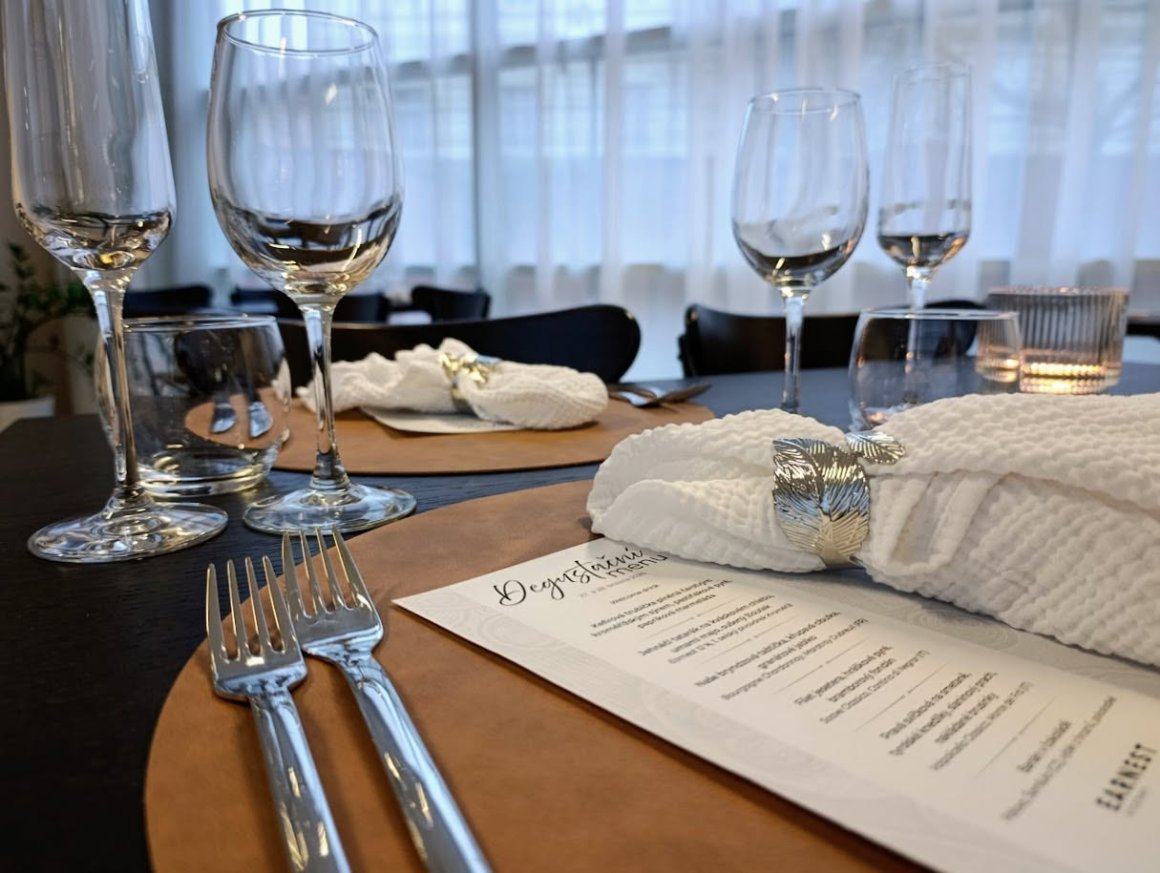 Degustační večer 23. 10. 2026. Představujeme kompletní menu.